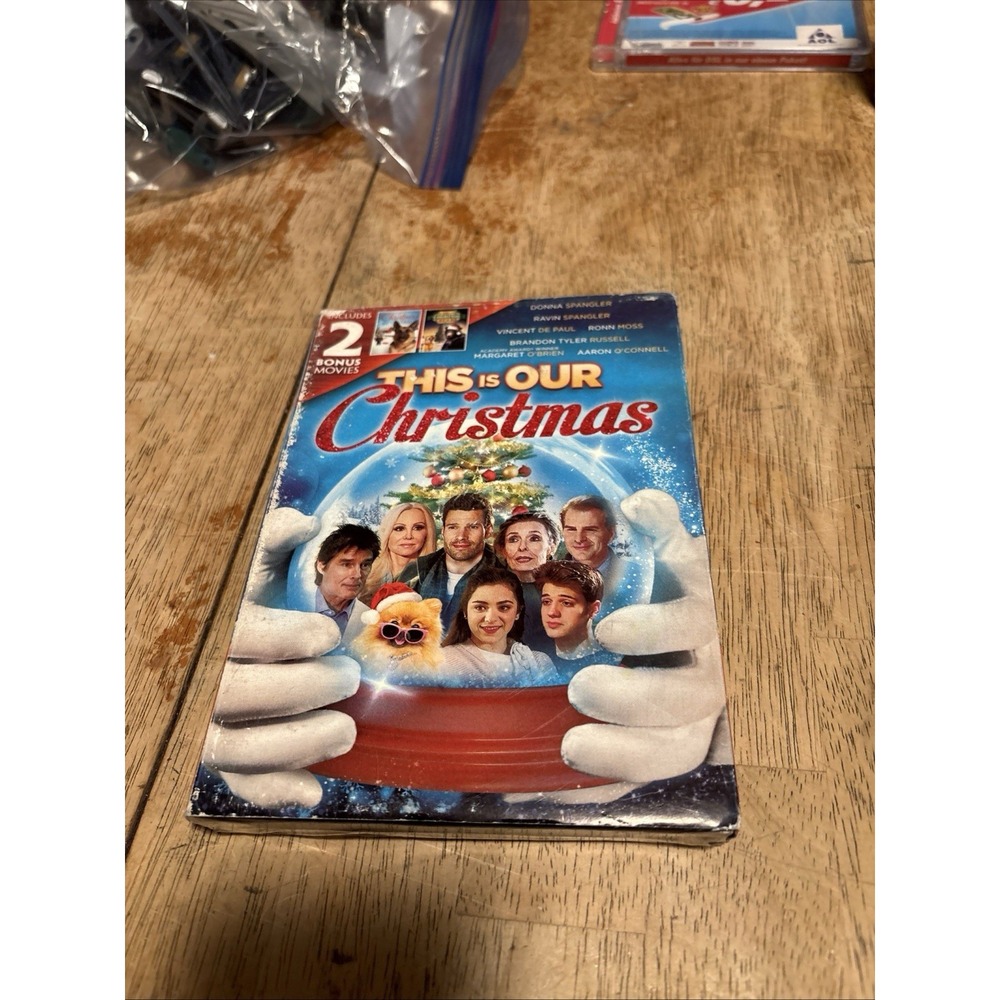 This Is Our Christmas DVD Includes 2 Bonus Movies Holiday Film Collection NEW